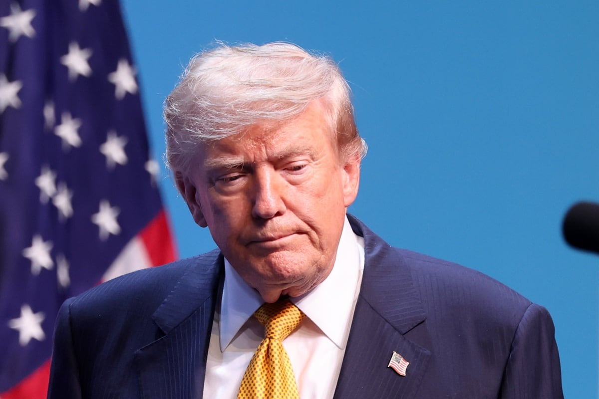 El presidente estadounidense Donald Trump. (EFE/EPA/GEORGI LICOVSKI)
