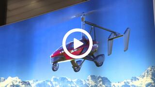 Autos voladores intentan despegar en Salón del Automóvil de Ginebra