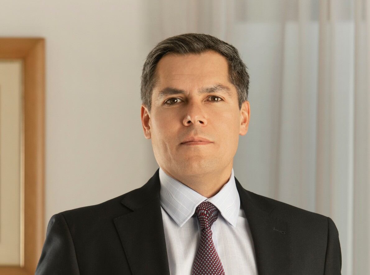 Luis Delgado, gerente general de Alferza Desarrolladora Inmobiliaria.