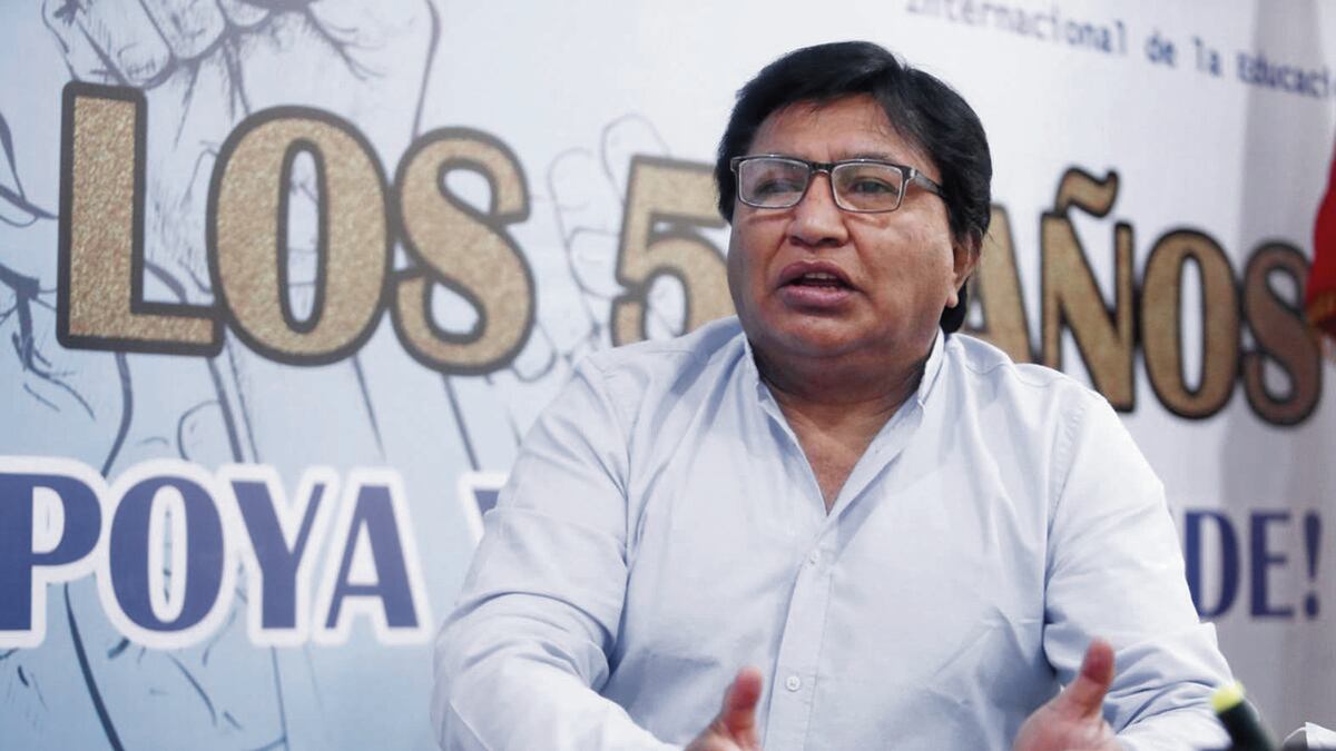 El Sutep sostuvo que cambios impulsados desde el Congreso pretenden apoderarse y destruir la Derrama Magisterial.