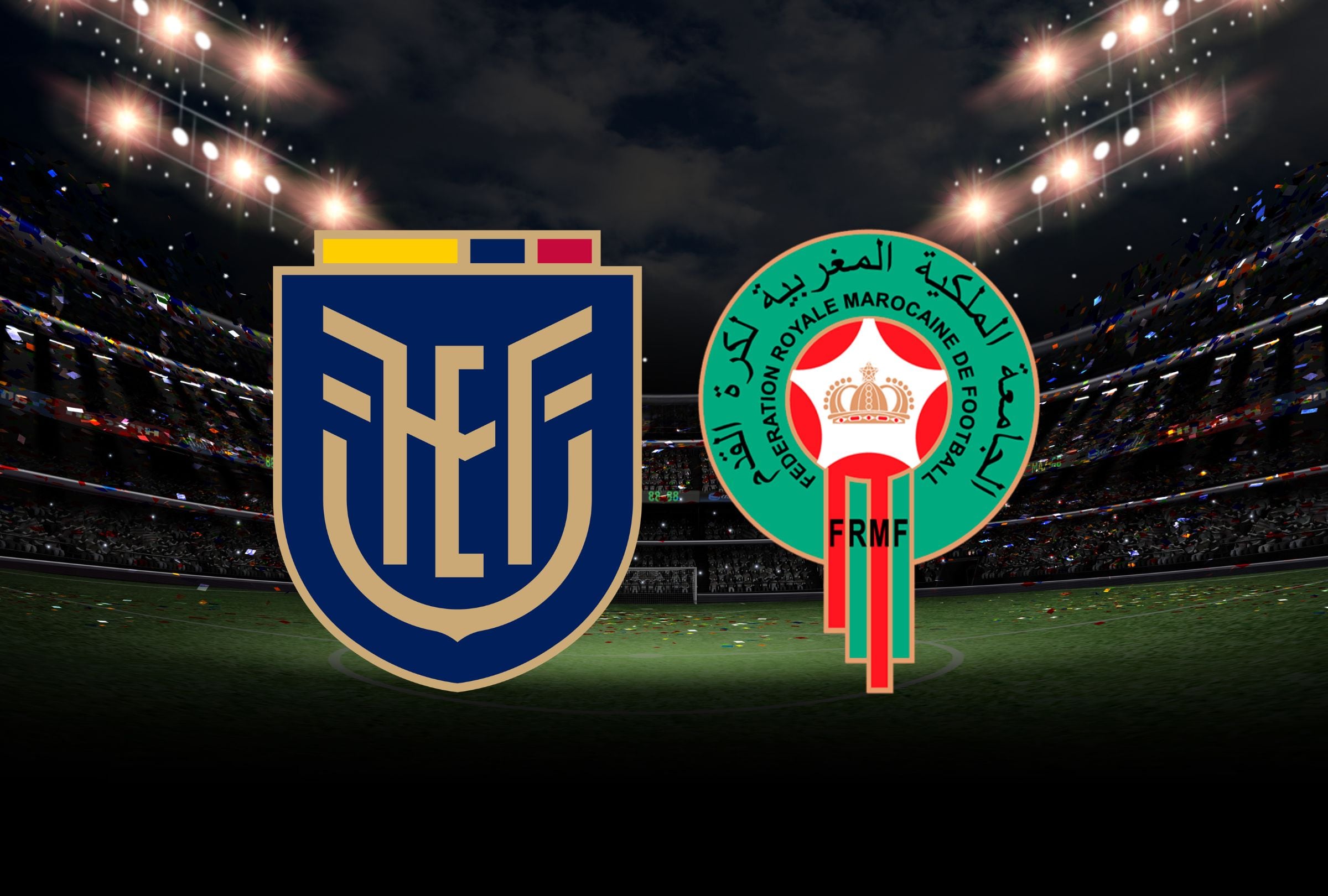 Revisa esta nota para que sepas a qué hora juega y qué canal transmite el Ecuador vs. Marruecos por un amistoso previo a la Copa Mundial FIFA 2026. (Foto: Composición Gestión Mix)