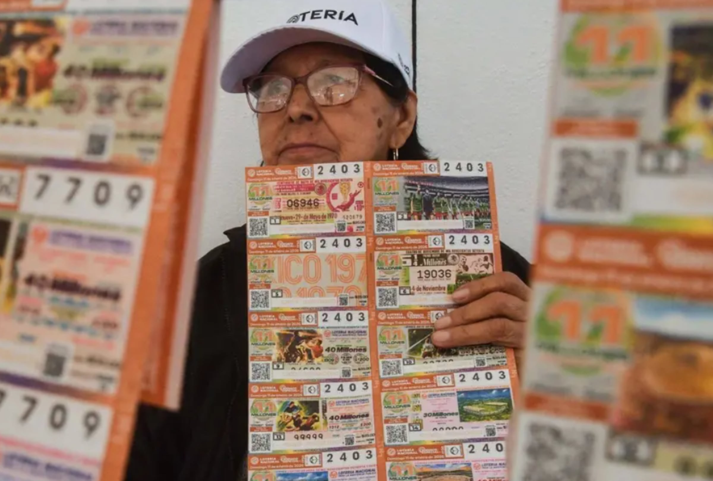 Participan 80,000 números (billetes) en el Sorteo Gordo de Navidad (Foto: Lotería Nacional)