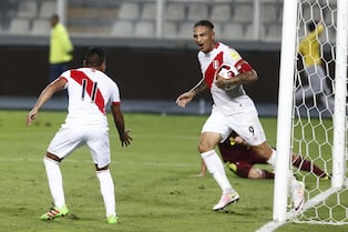 El 24 de marzo del 2016, en partido válido por las Eliminatorias al Mundial de Rusia 2018, la Selección Peruana empató 2-2 con Venezuela. Los tantos nacionales los anotaron Paolo Guerrero y Raúl Ruidiaz. (Foto GEC Archivo)