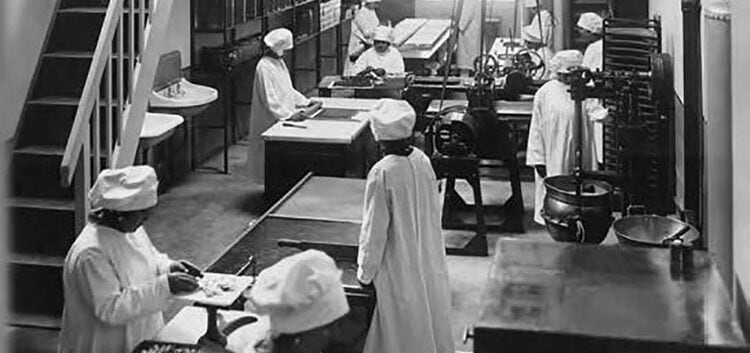 La primera fábrica de La Ibérica se ubicó en la casona de Jerusalén.