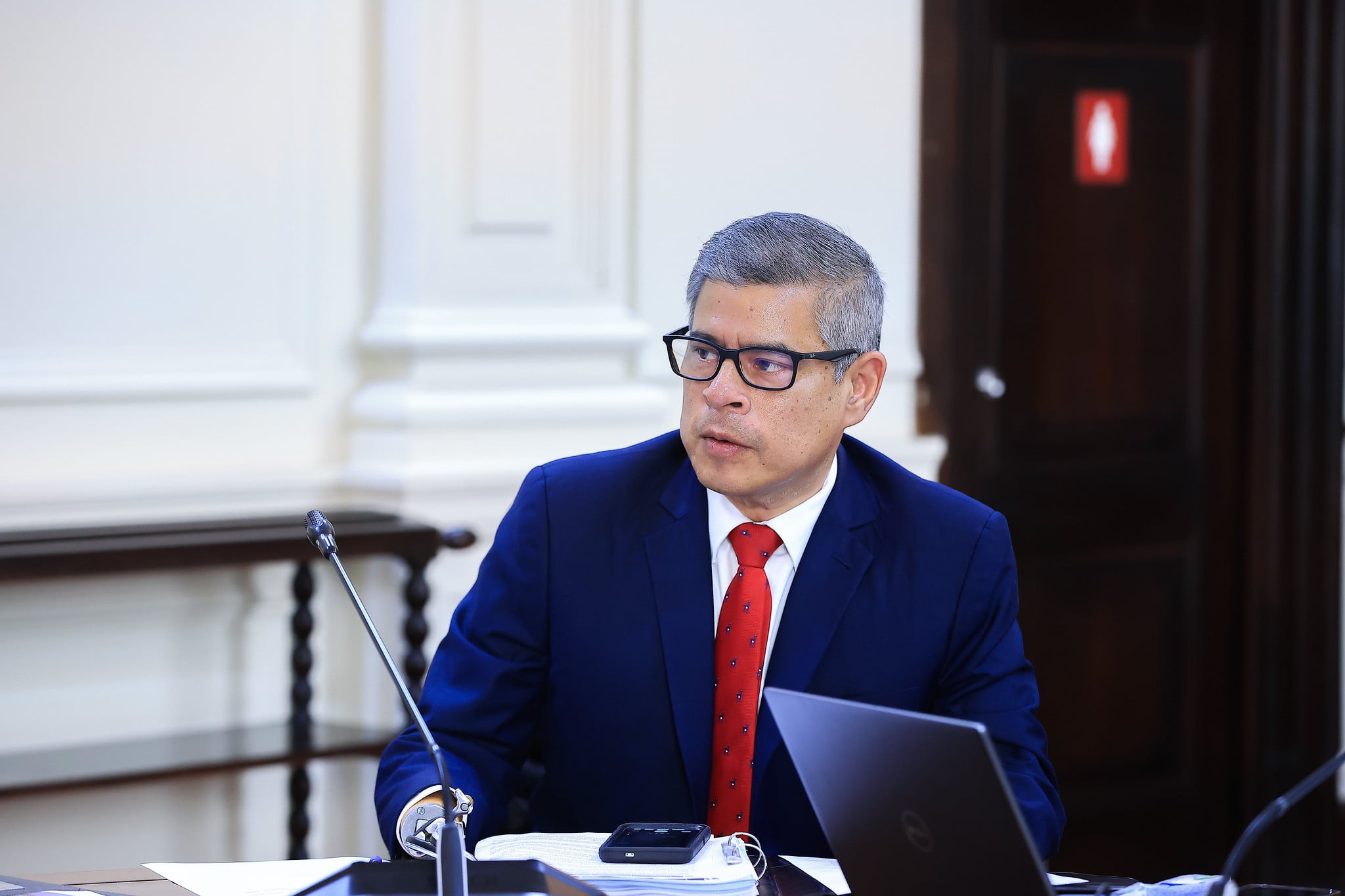 Luis Galarreta. (Foto: Presidencia)