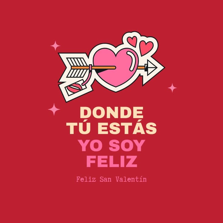 Envíale a tu novia una de estas 30 tarjetas llenas de mensajes de amor, para celebrar este 14 de febrero un Feliz San Valentín 2026. (Foto: Pinterest)