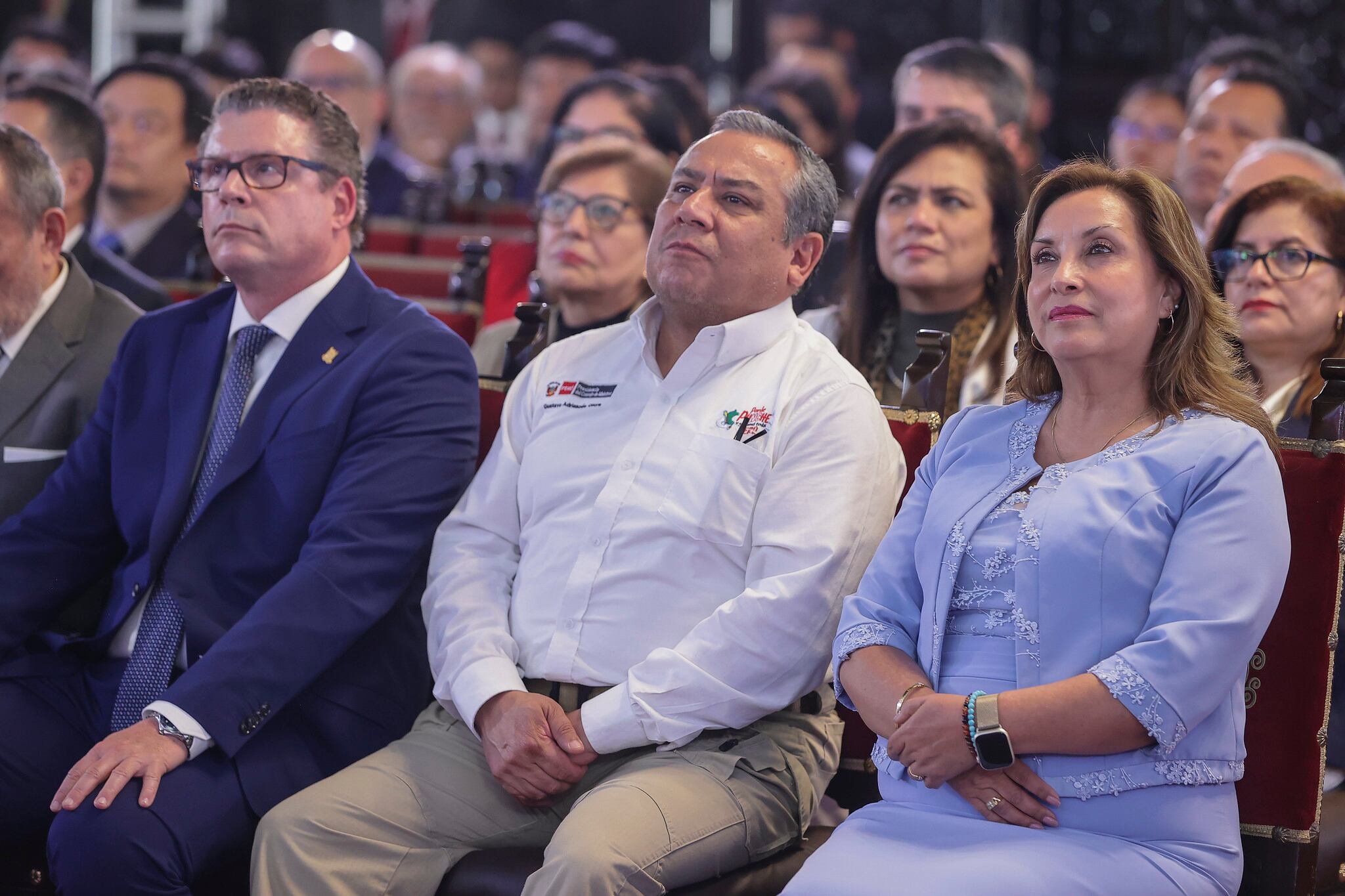 Premier se mostró confiado de que no existe respaldo para vacar a la jefa de Estado,(Foto: Presidencia)