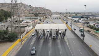 Puente Piedra: retiran conos y liberan tránsito en el peaje Chillón