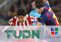 Univisión Deportes y TUDN televisaron FC Barcelona 1-2 Atlético Madrid desde USA por Champions League