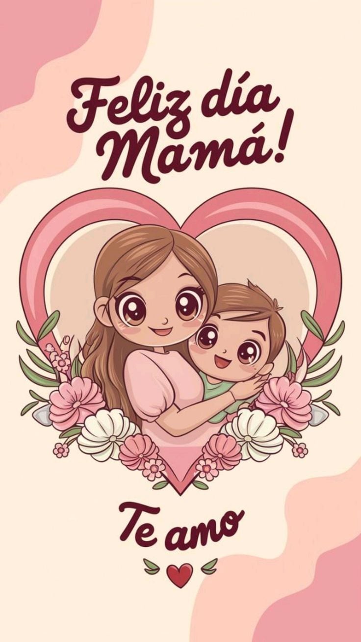 Descarga y envía una de estas 30 imágenes para desar un Feliz Día de las Madres 2026 en México, este domingo 10 de mayo, por cualquier red social. (Foto: Pinterest)