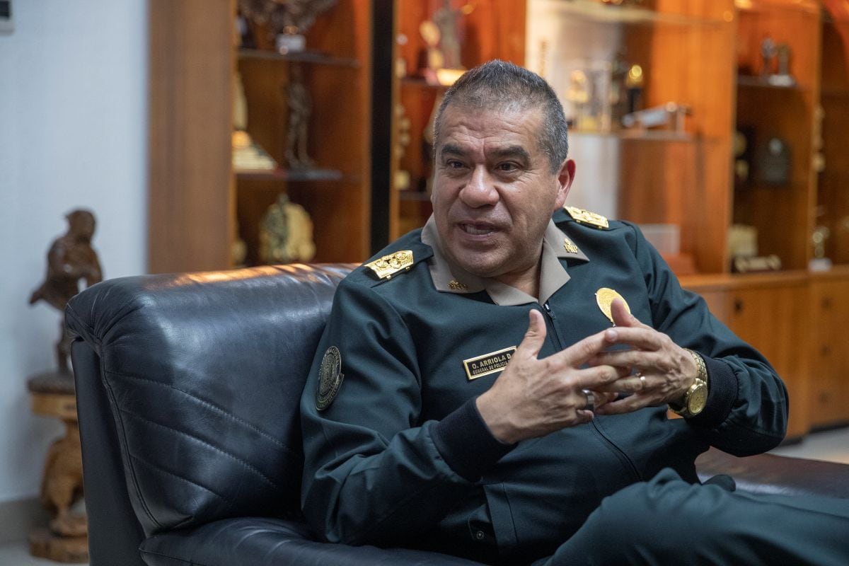 Óscar Arriola dejará el cargo de comandante general de la Policía Nacional del Perú