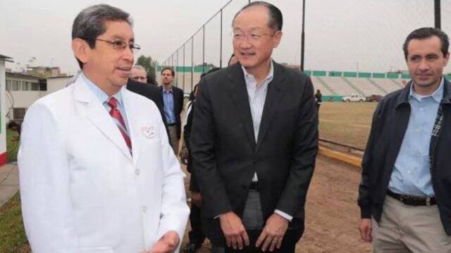 Jim Yong Kim calificó de "transparente" y "prudente" el marco macroeconómico del Perú