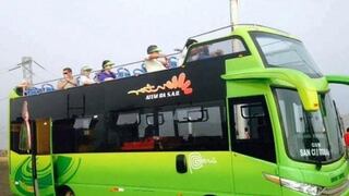 Servicio de transporte turístico no está regulado en Lima, advierte ONG Luz Ambar