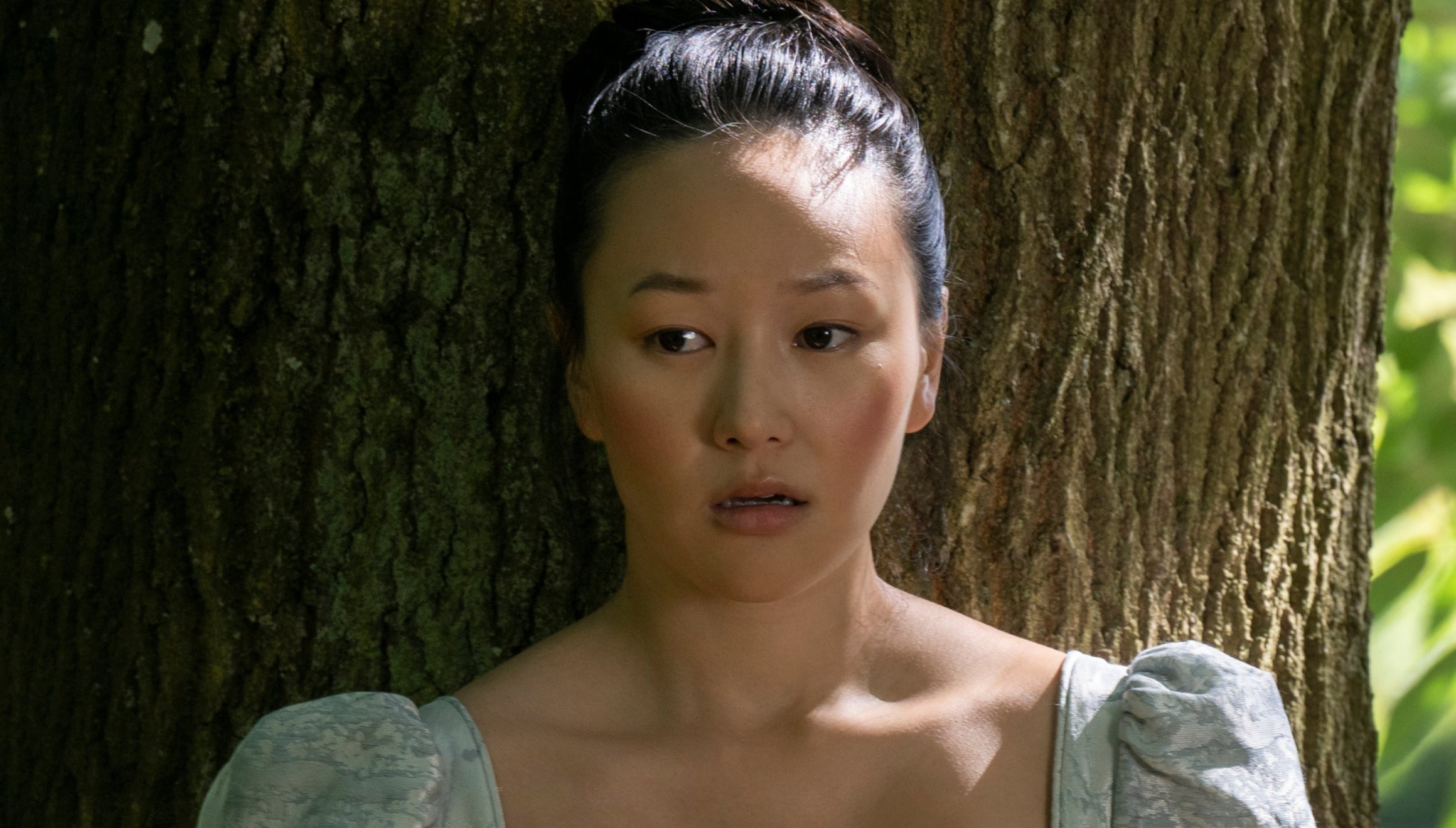 Yerin Ha como Sophie Baek en una escena de la cuarta temporada de la serie "Bridgerton" (Foto: Netflix)