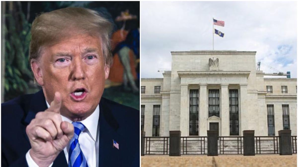 Trump pide que tasas de interés bajen “rápidamente” tras alza de la Reserva Federal