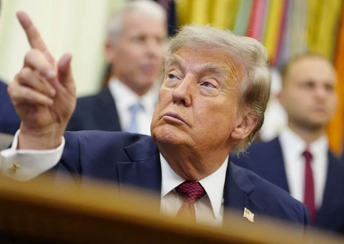 Donald Trump aseguró que el respaldo de EE.UU. al yen japonés fue un gesto de amistad hacia uno de sus principales aliados. Foto: EFE.