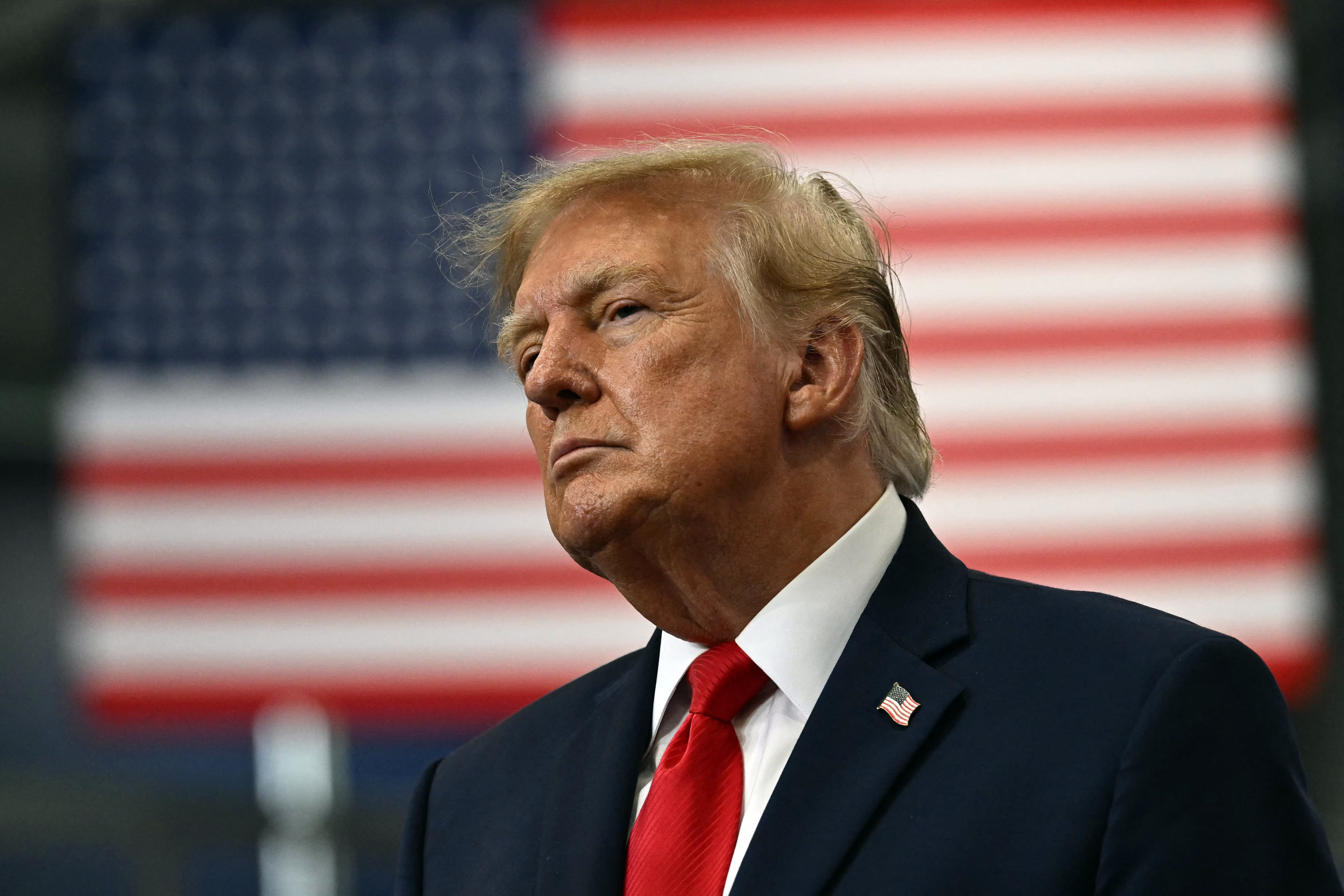 El presidente estadounidense Donald Trump. (Foto de Kent NISHIMURA / AFP).