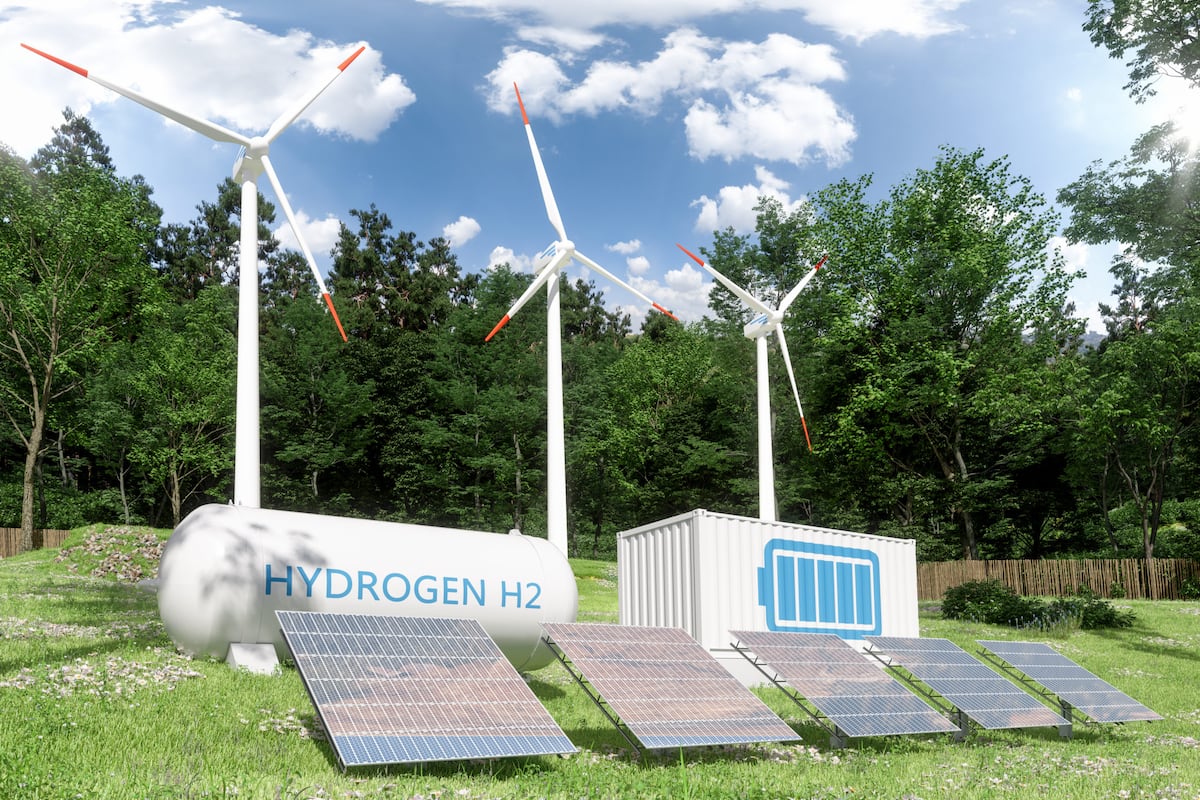 La producción de hidrógeno verde se daría a través del proceso de electrólisis con agua y energía. (Foto: Istock)
