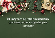🛷 Las mejores 20 imágenes de ¡Feliz Navidad! con frases cortas y bonitas para subir en tus estados de WhatsApp e Instagram