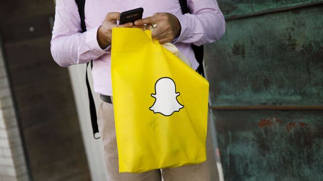 Empresa matriz de Snapchat se desploma un 31% al comunicar resultados