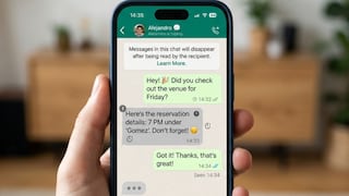 WhatsApp ya hace pruebas en iOS con los mensajes temporales que solo desaparecen tras ser leídos