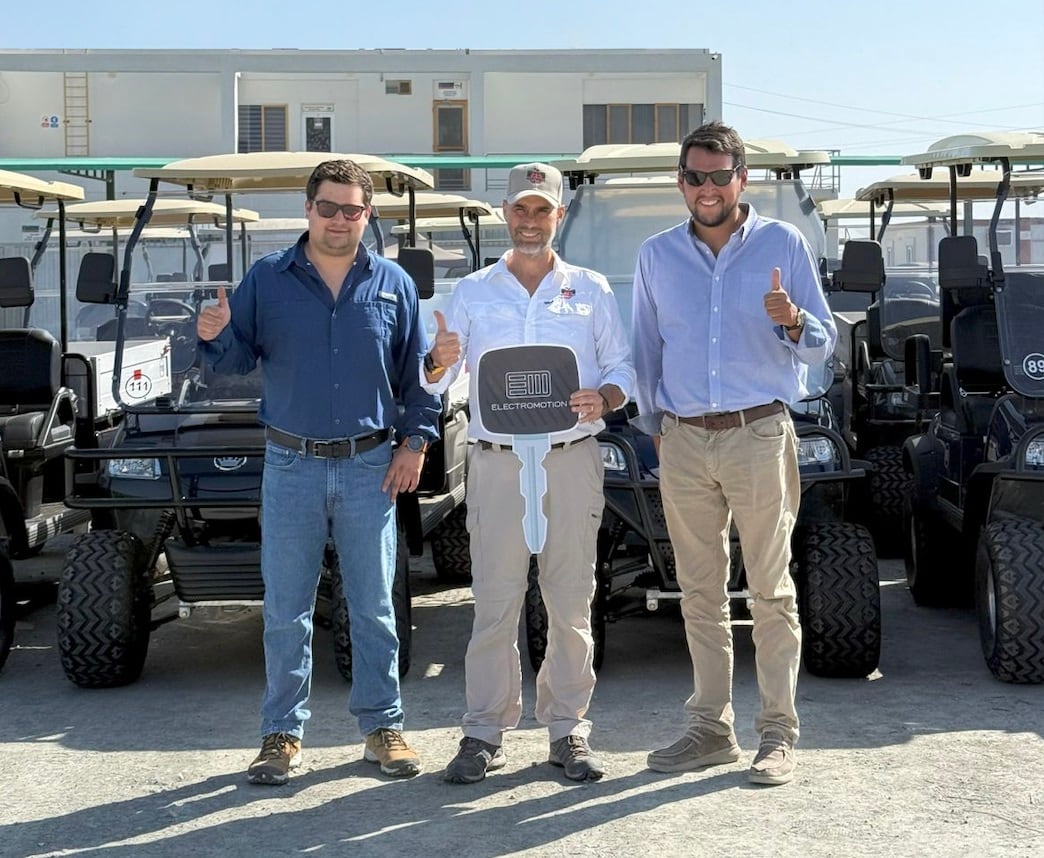 Con una flota de 300 vehículos eléctricos de uso interno y cerca de 40 camiones eléctricos, la Electromotion proyecta alcanzar hasta 450 unidades en renting hacia 2026. Foto: Electromotion