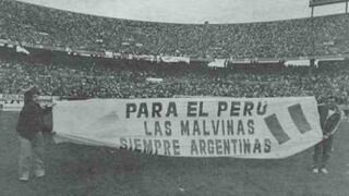 Perú vs Argentina | Antes del partido, argentinos recuerdan ayuda de Perú en guerra de Malvinas