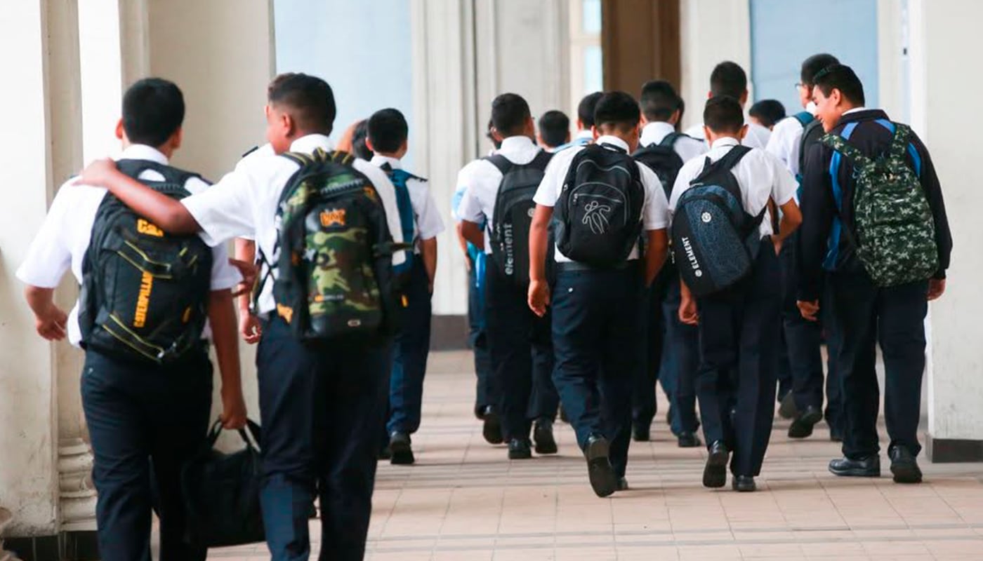 El cambio propuesto apunta a complementar las reglas de convivencia con un régimen de disciplina escolar. Foto: Andina