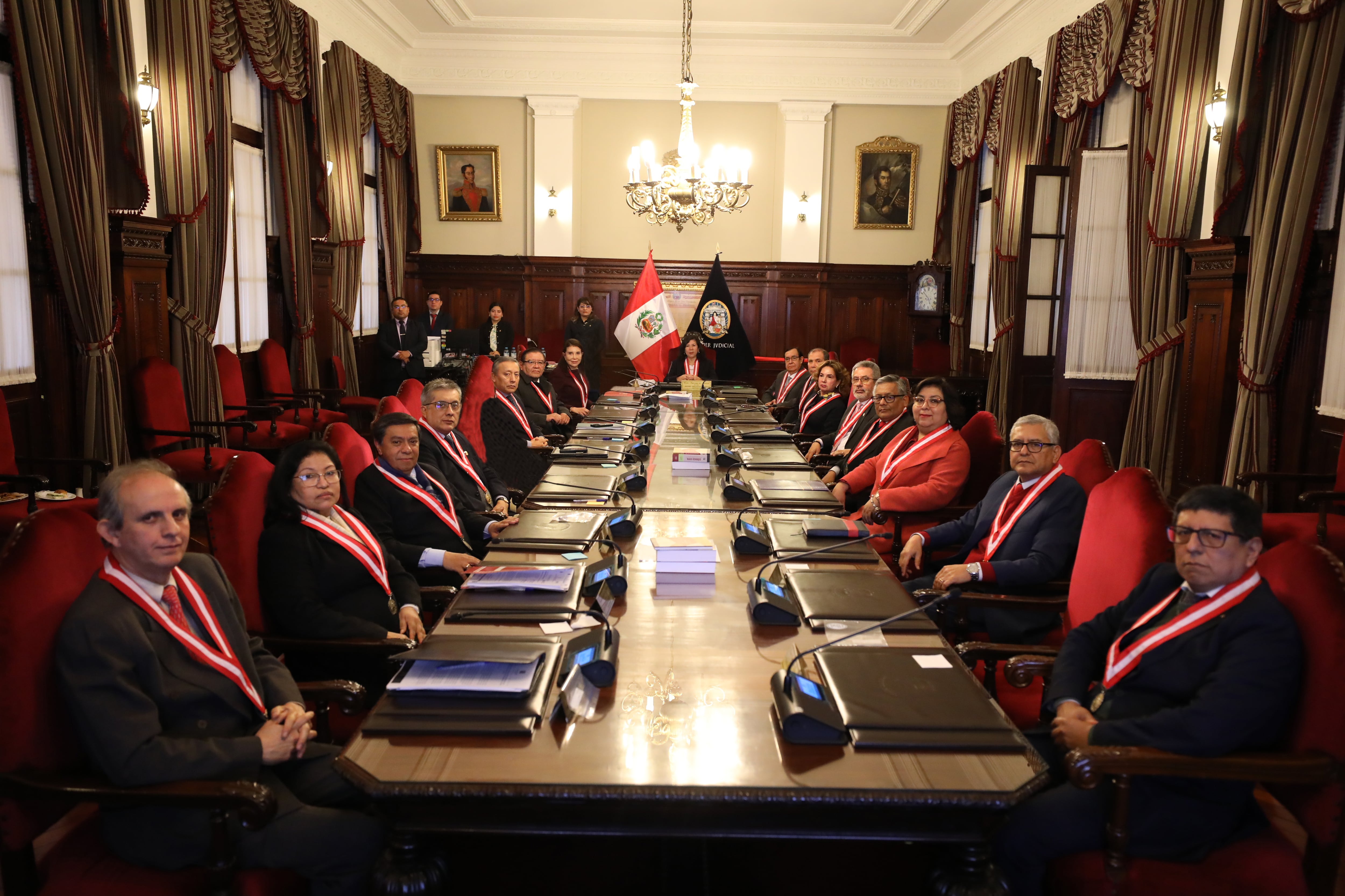 Corte Suprema exhorta a realizar campaña electoral sin insultos y respeto a independencia judicial. Foto: Poder Judicial.