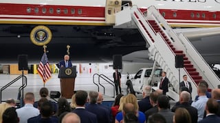 Trump presenta el nuevo avión presidencial Air Force One, ¿quién se lo regaló?