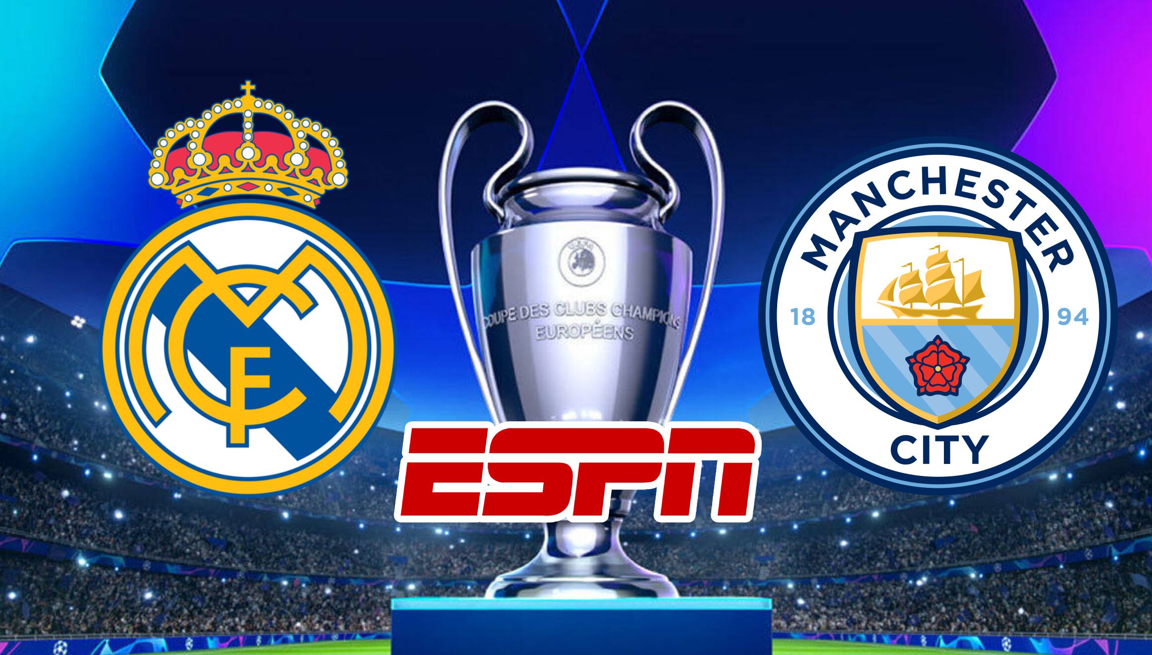 Cobertura oficial de ESPN Latinoamérica para ver el partido entre Real Madrid y Manchester City este martes 11 de febrero por la ida de los playoffs de la UEFA Champions League desde el Etihad Stadium de Mánchester, Inglaterra (Foto: AFP)