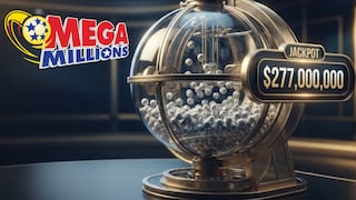 Números ganadores del Mega Millions: mira los resultados del sorteo de hoy viernes 25 de septiembre 2026 con premio mayor de 277 millones de dólares