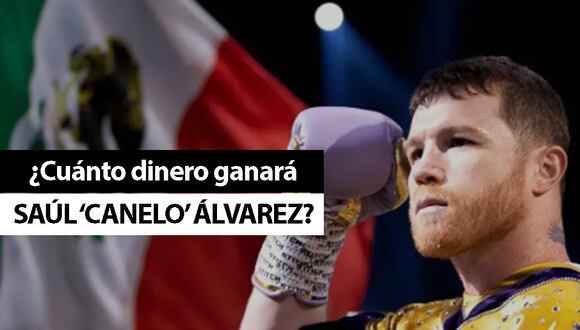 Canelo Álvarez peleará este sábado 4 de mayo ante Jaime Munguía en el T-Mobile Arena de La Vegas. Conozca cuánto dinero ganará el pugilista de Tapatío. (Foto: AFP)