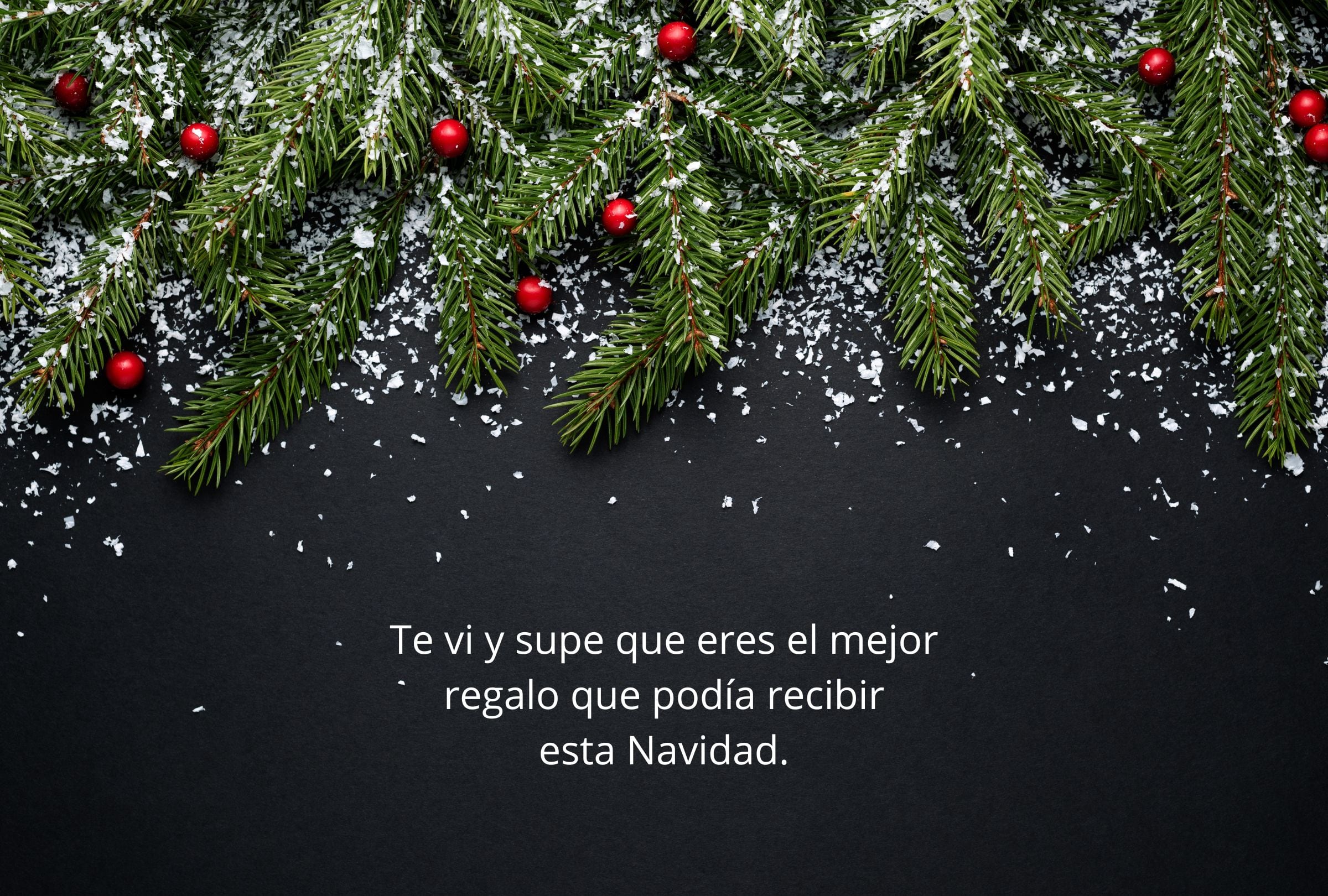 Te vi y supe que eres el mejor regalo que podía recibir esta Navidad. (Foto: Composición Gestión Mix)