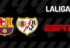 ESPN y Disney Plus - transmitieron el triunfo de Barcelona sobre Rayo Vallecano (5-2)
