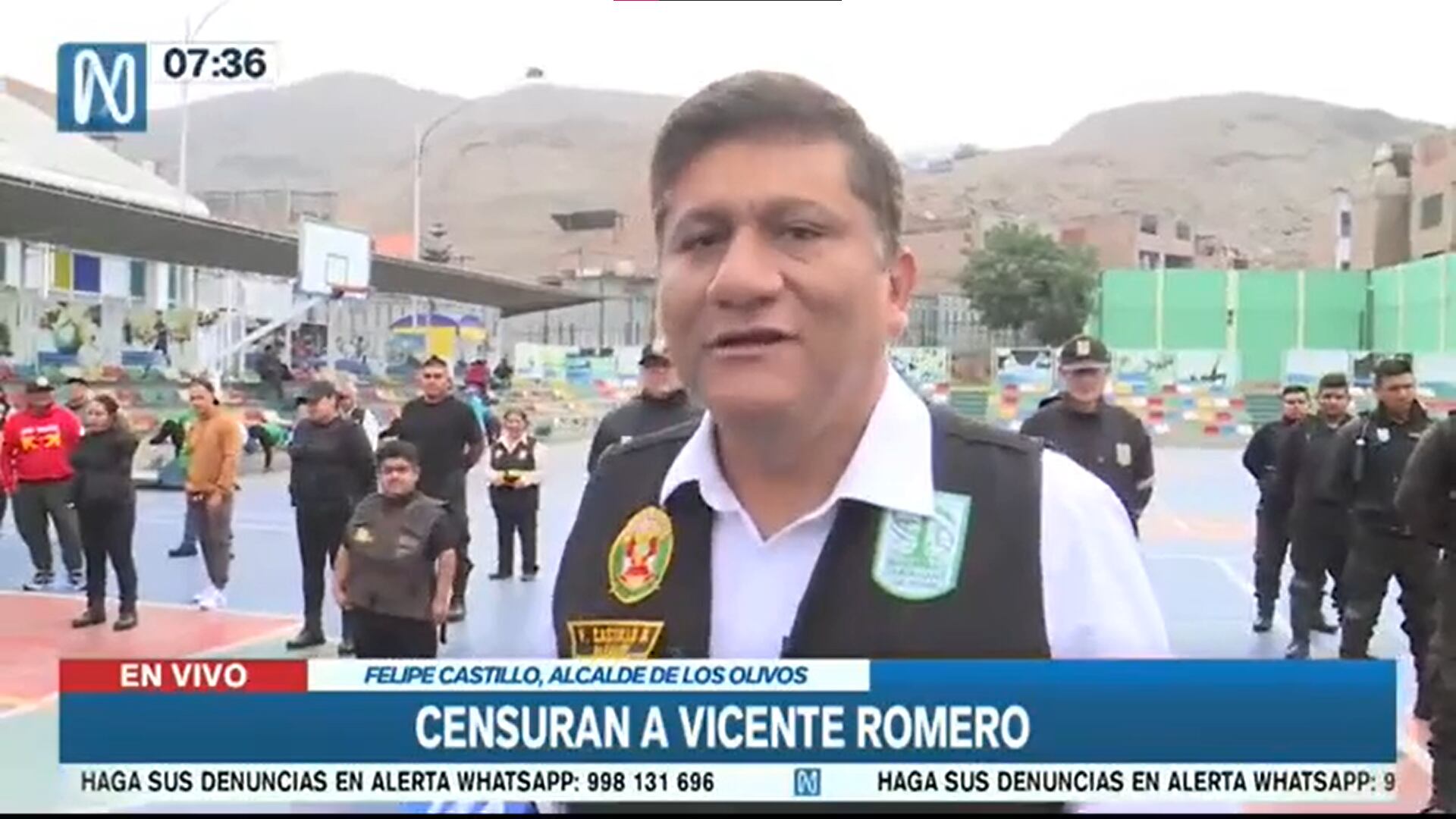 Alcalde de Los Olivos espera que el ministro del Interior "tome el toro por las astas". Foto: Canal N