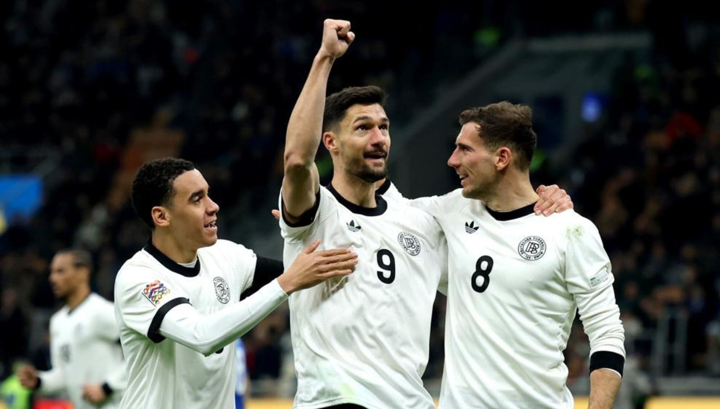 Alemania venció 2-1 a domicilio a Italia en la ida de los cuartos de final de la UEFA Nations League. | Crédito: uefa.com