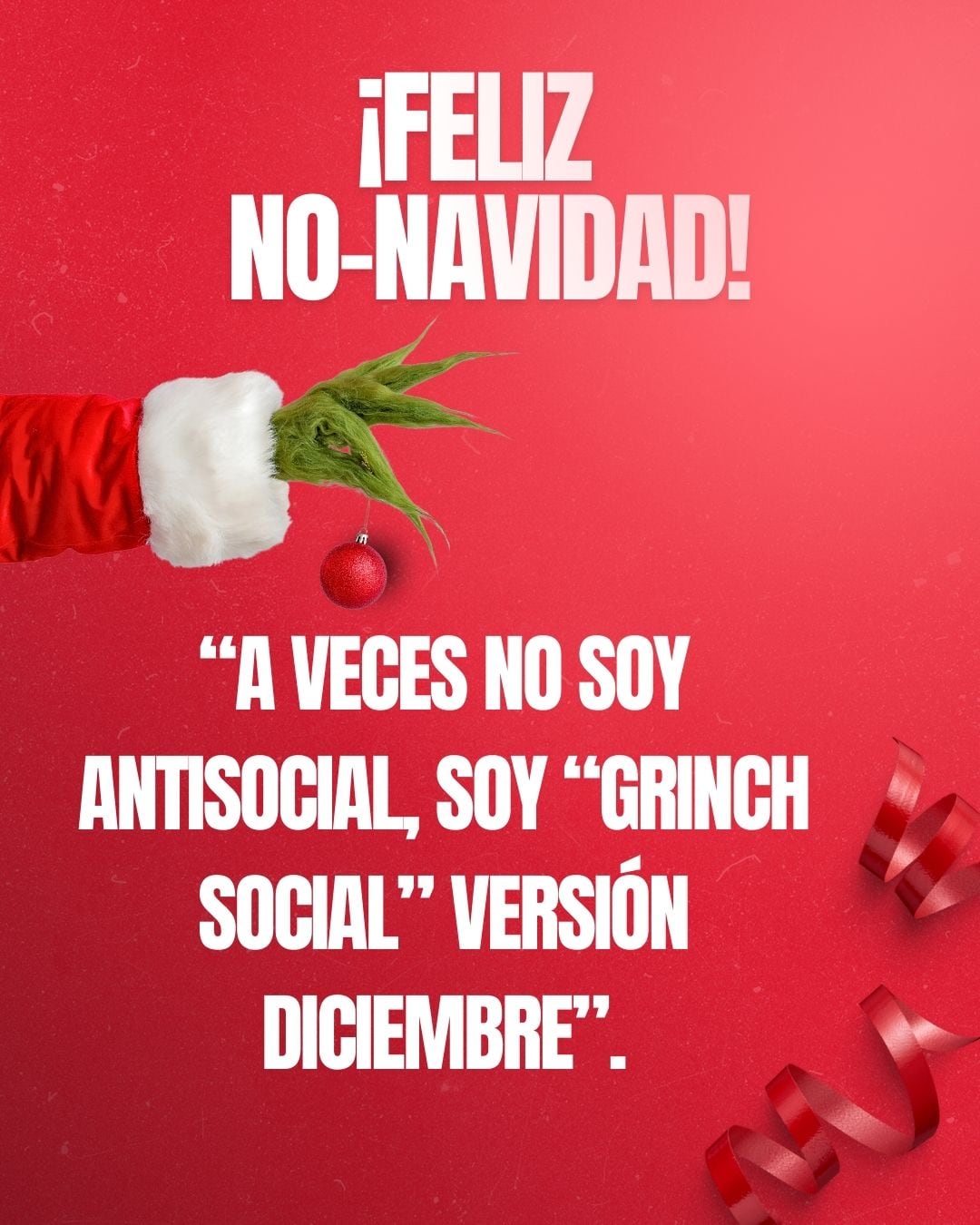 ESTADOS UNIDOS, 25/12/2025.- Algunos ponen luces en el balcón, yo pongo mi cara de Grinch en la ventana. FOTO DE CANVA.COM