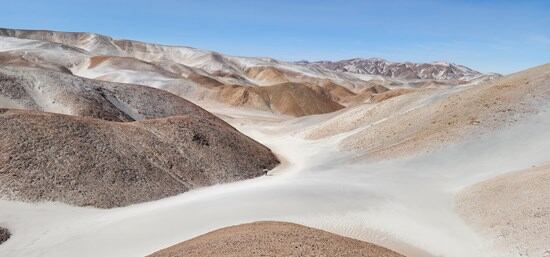 Fotografía de la parte central de la zona magnética anómala en Esperanza.