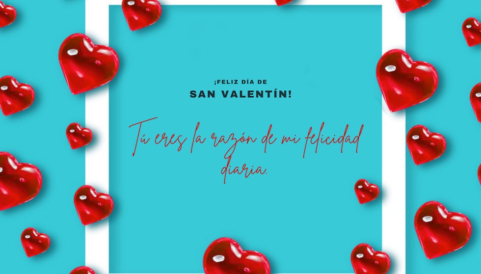 Tú eres la razón de mi felicidad diaria. | Crédito: canva.com / Composición Gestión Mix