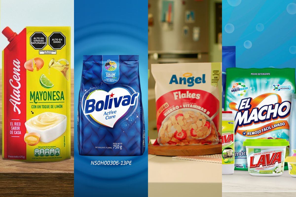 La empresa lidera en Perú categorías como harinas, aceites, detergentes, pastas, galletas, mantecas y mayonesa, manteniendo su posición frente a multinacionales. (Fotocomposición)