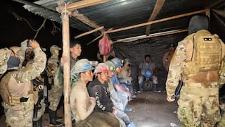 Rescatan a 20 mineros secuestrados en Pataz