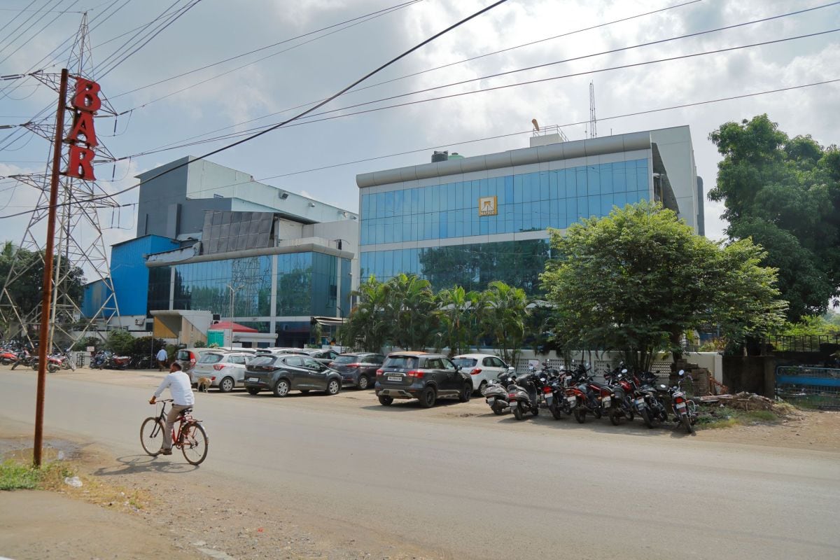 La planta de Naprod Life Science, tres horas al norte de Bombay.