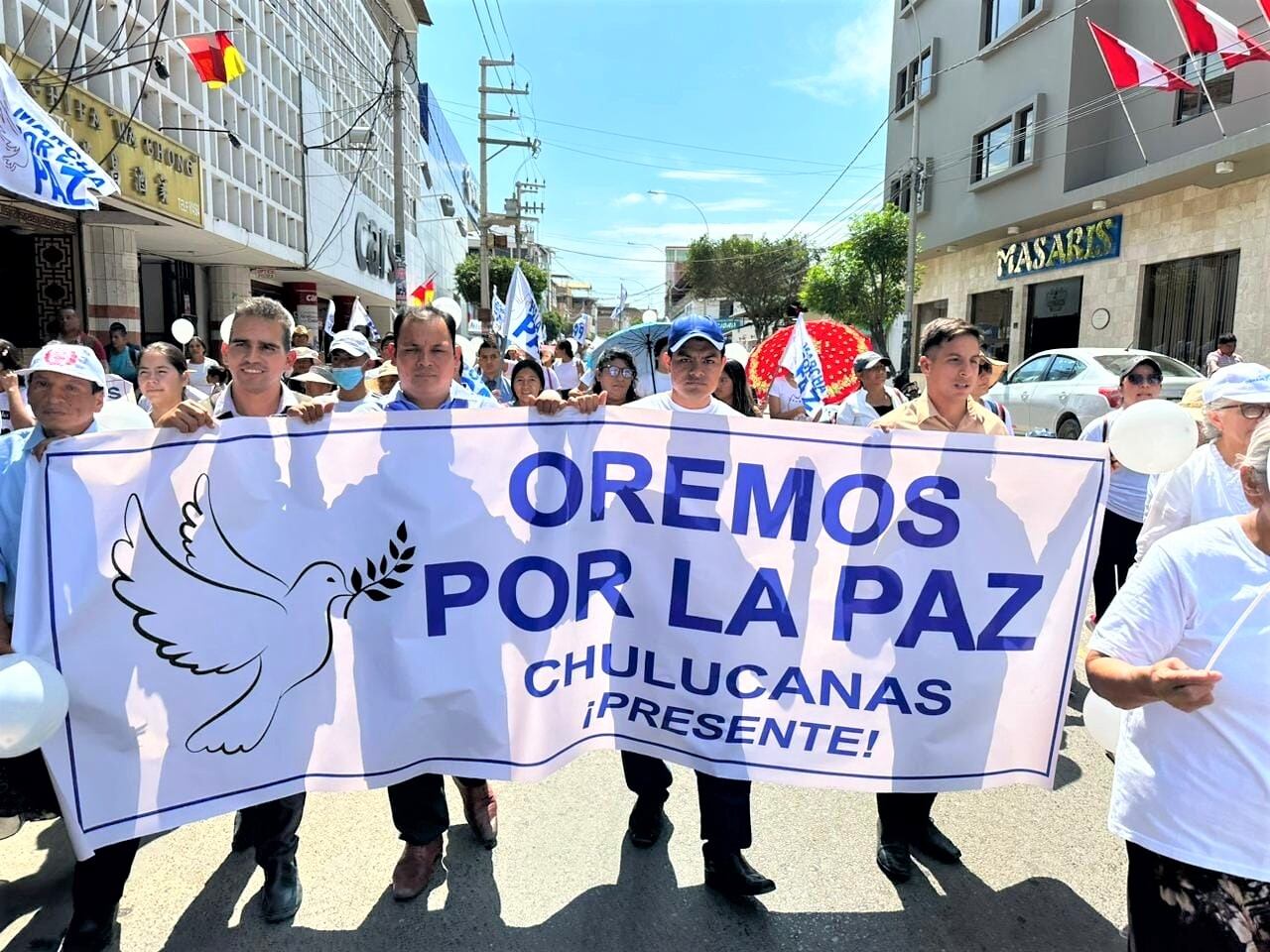 Piuranos marcharon por la paz. Foto: GEC/ Referencial