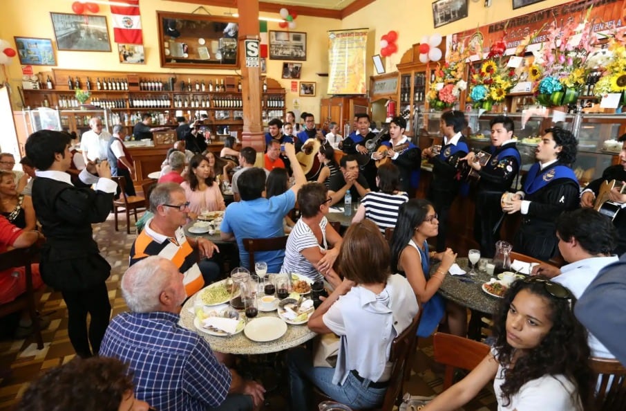 El sector restaurantes registra un avance acumulado (enero-julio) de más de 5% en total. | Andina