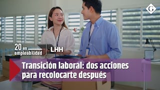 Transición laboral: dos acciones para recolocarte después de una larga trayectoria