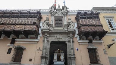Imagen de la fachada de la sede de Cancillería, en Lima, Perú. Foto: ANDINA/Ricardo Cuba