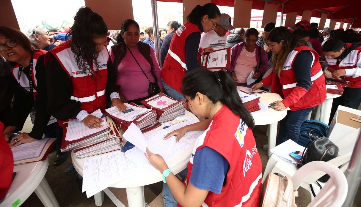 Keiko Fujimori afirmó que hasta el 2031 Cofopri distribuirá un millón de títulos. (Foto: Jesus Saucedo / GEC)
