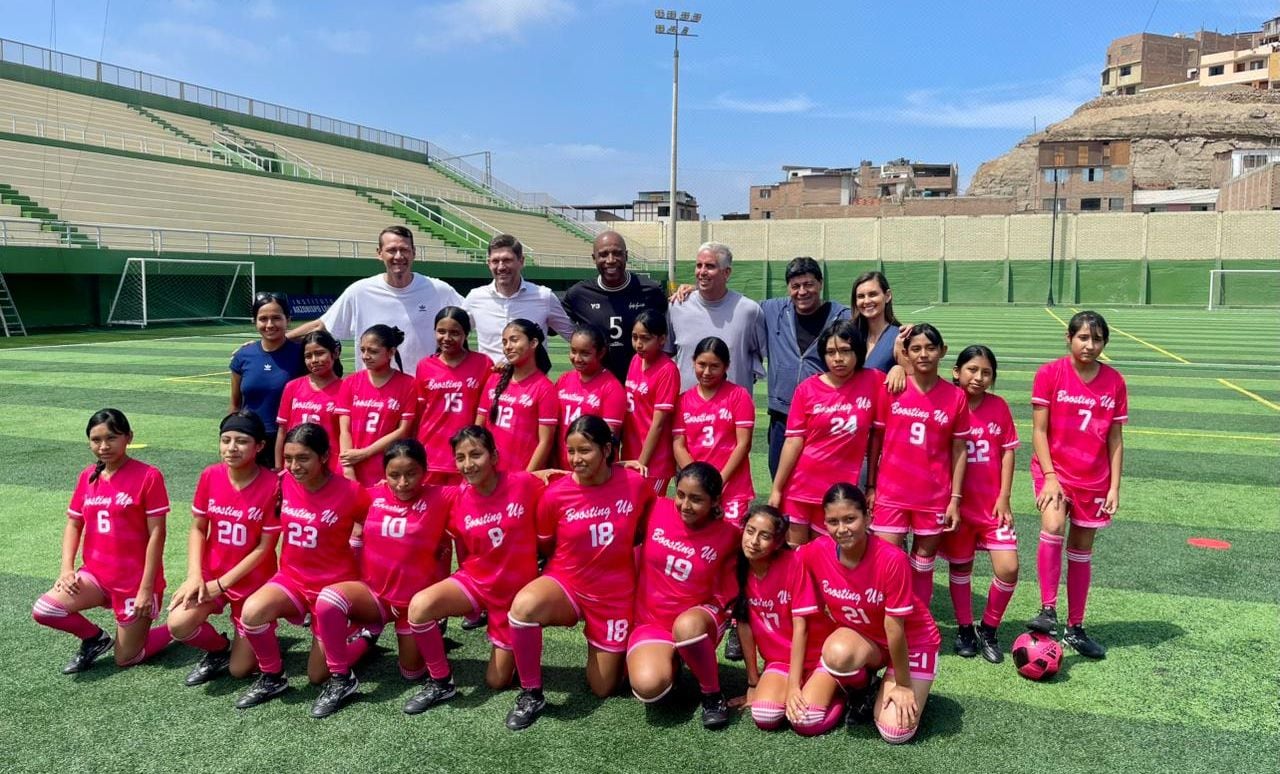 Betsson Group, a través de Betsson Foundation, lanzó en Chorrillos el programa Boosting Up, una iniciativa que acompañará durante cinco años a escolares combinando fútbol, educación y apoyo integral para ampliar sus oportunidades. (Foto: Betsson Group)