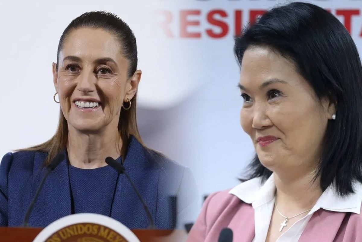 Claudia Sheinbaum lidera el ranking de septiembre con 69% de imagen positiva, seguida por Nayib Bukele y Abelardo de la Espriella. Fujimori ocupa el cuarto lugar. Foto: EFE - Composición Gestión.